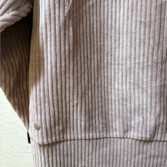 Zella Ribbed Crew Neck Sweater - Mauve - Picture 3 of 3